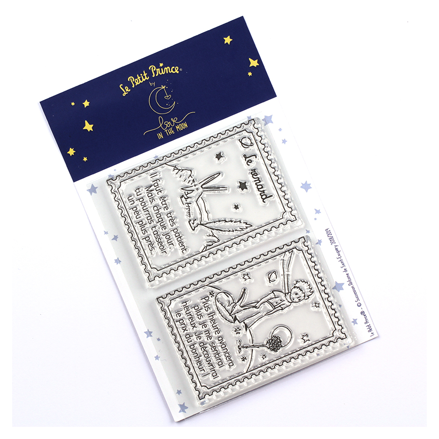 Tampon Transparent Le Petit Prince Le Renard Scrapmalin