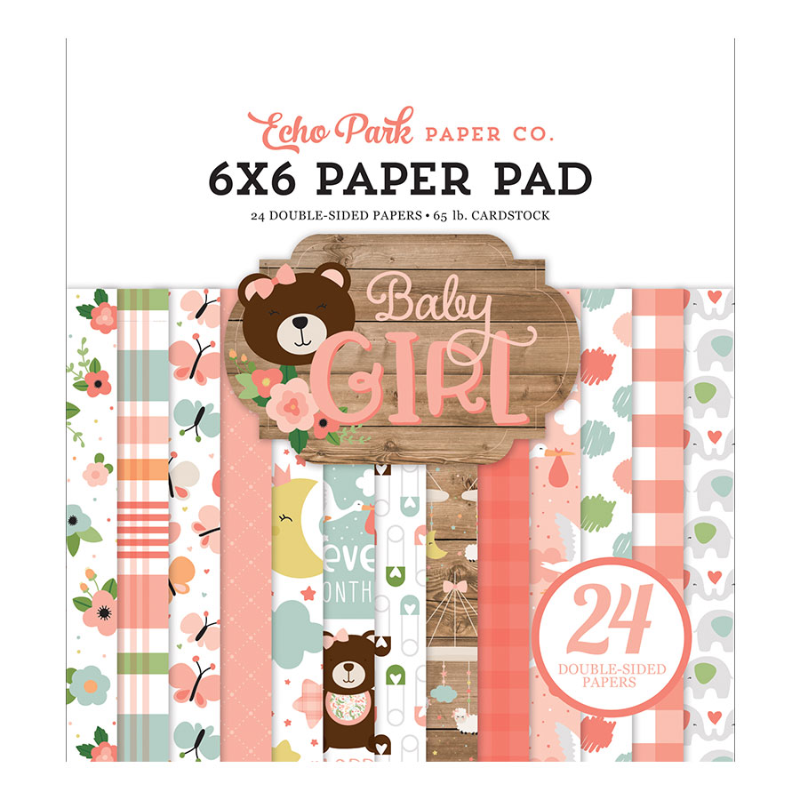 Baby Girl Bloc De Papiers X Scrapmalin